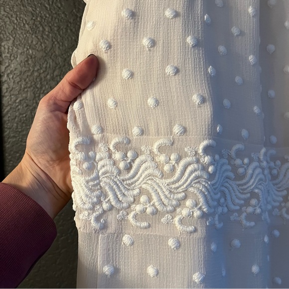 See by Chloe cream embroidered dress 42 Large - Picture 6 of 8